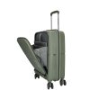 Kabinový kufr s vyklápěcí kapsou Tokyo 35x20x55 cm - 35 L - olivový