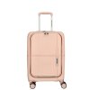 Kabinový kufr s vyklápěcí kapsou Tokyo 35x20x55 cm - 35 L - růžový