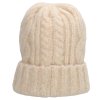 Dámská pletená čepice Sodutch - písková