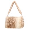 Dámská kabelka z měkké umělé kožešiny Charm London Alaska Deer - béžová