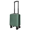 Kabinový kufr podsedadlový ABS 25L Enrico Benetti - olivová