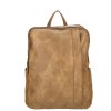 Dámský batoh Erico Benetti Emma - PU - camel - 33cm