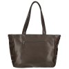 Dámská shopper taška Erico Benetti Romy - hnědá - 43x30 cm
