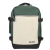 Vodoodpudivý kabinový batoh Enrico Benetti Bergen - zeleno-béžový - 25x20x40 cm