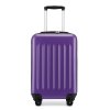 Lehký kabinový ABS+PC kufr Kono - fialový  - 33 L