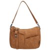 Dámská menší kabelka přes rameno Beagles Lourenza - camel