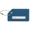 Silikonová jmenovka na kufr Worldpack - modrá