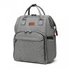 Přebalovací batoh na kočárek - šedý