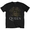 Tričko Queen Černo Zlaté