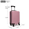 Kabinové zavazadlo na kolečkách - růžová