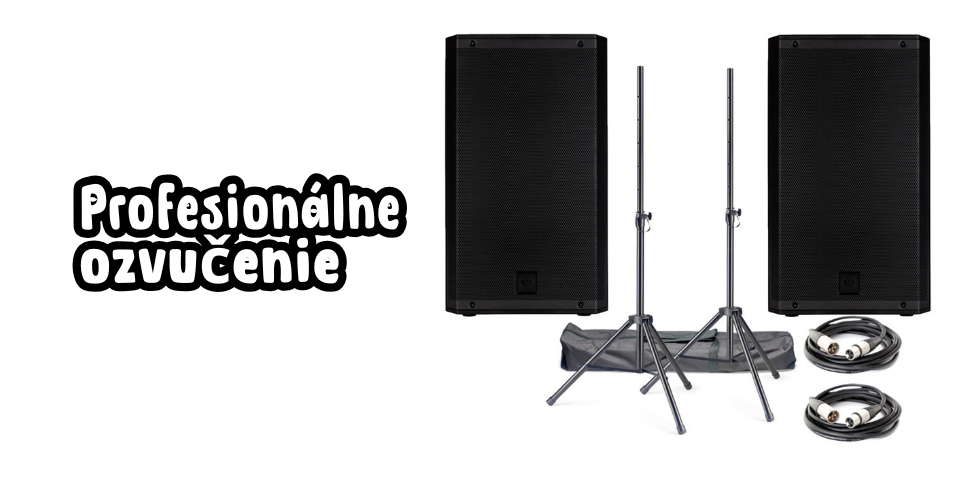 Profesionálne ozvučenie