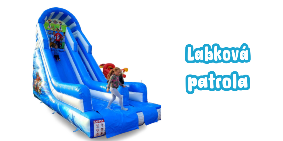 Nafukovací hrad Labková patrola