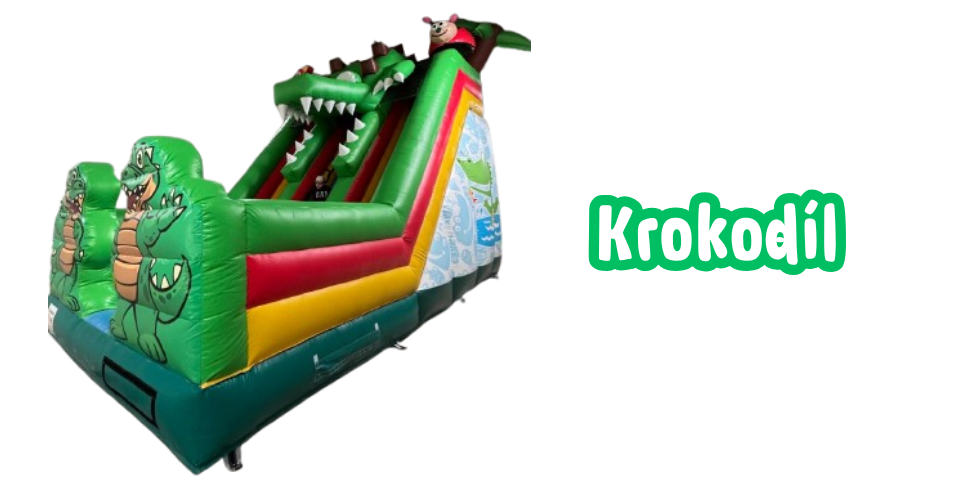 Nafukovací hrad Krokodíl