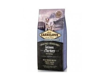 Carnilove Dog Salmon & Turkey for Puppies
