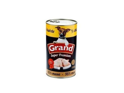 GRAND konz. pes Extra s 1/2 kuřete