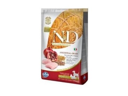 N&D LG DOG Light Mini Chicken & Pomegr