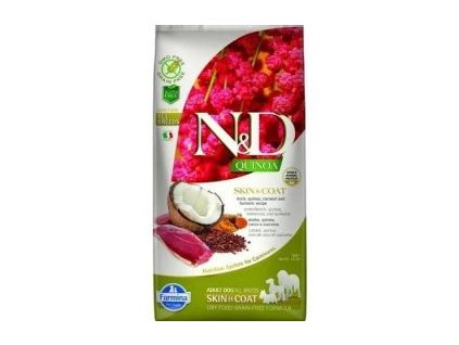 N&D Quinoa DOG Skin & Coat Duck & Coconut Mini 2,5kg