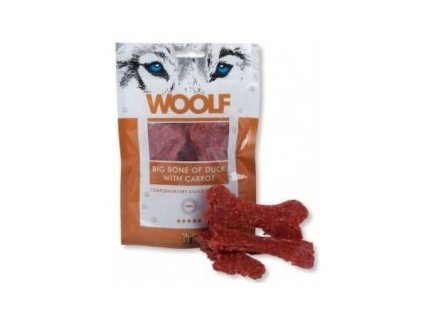 WOOLF pochoutka big bone of duck with carrot 100g