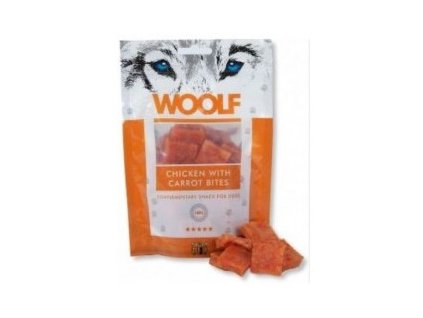 WOOLF pochoutka chicken with carrot bites 100g