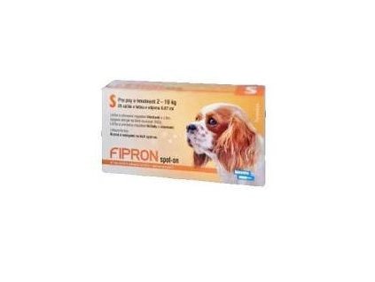 Fipron 67mg Spot-On Dog S sol 1x0,67ml