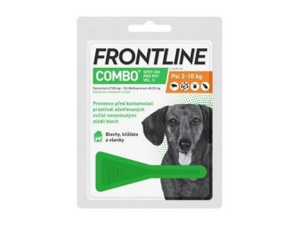 FRONTLINE COMBO spot-on pro psy S (2-10kg)-3x0,67ml