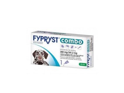 Fypryst combo spot-on 268/241,2mg pes velký 1 pip