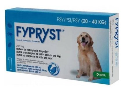 Fypryst Spot-on Dog L sol 1x2,68ml (20-40kg)