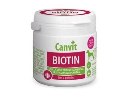 Canvit Biotin pro psy ochucený 230g