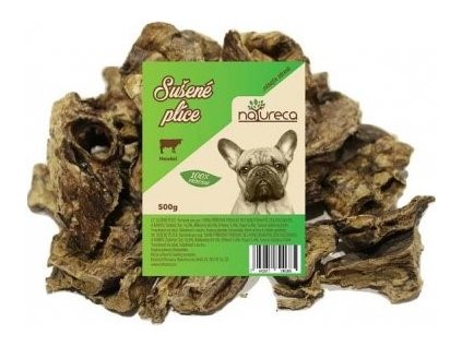 NATURECA pochoutka Hovězí plíce sušené 500g