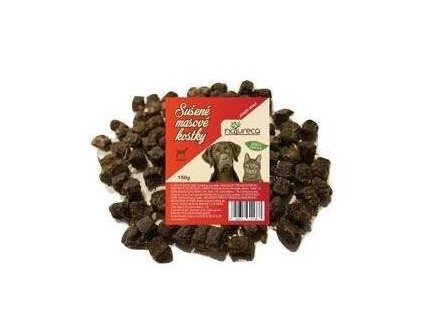 NATURECA pochoutka Masové kostky-Jehně, 100%maso 150g