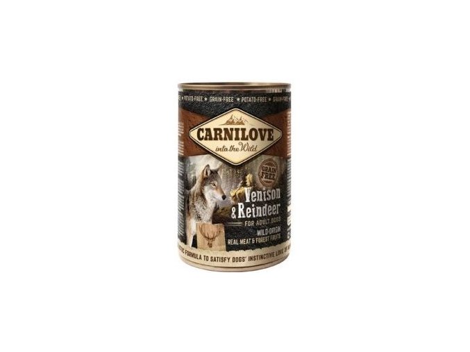 Carnilove Wild konz Meat Venison & Reindeer 400g