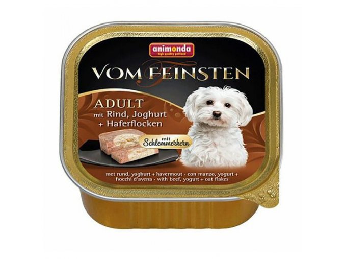 V.Feinsten CORE hovězí, jogurt + vločky pro psy 150g