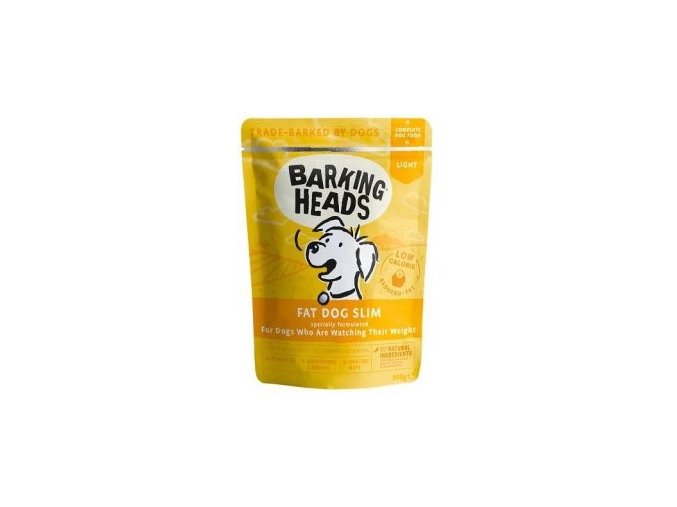 BARKING HEADS Fat Dog Slim kapsička NEW 300g