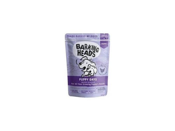 BARKING HEADS Puppy Days kapsička NEW 300g