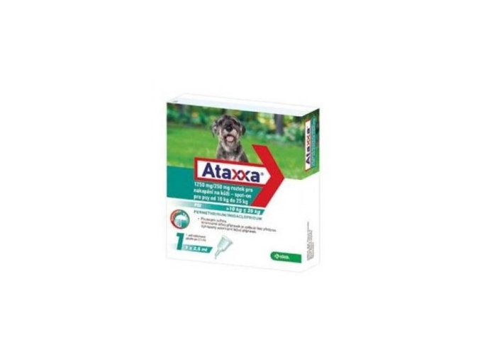 Ataxxa Spot-on Dog L 1250mg/250mg 1x2,5ml