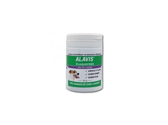 Alavis PlaqueFree pro psy a kočky 40g