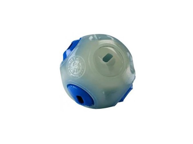 Orbee-Tuff® Glow Whistle Ball fosforový svištící 6cm