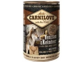 Carnilove Wild konz Meat Venison & Reindeer 400g