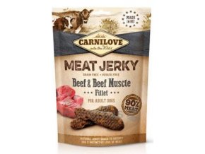 Carnilove Dog Jerky Beef with Beef Muscle Fillet 100g