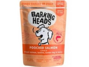 BARKING HEADS Pooched Salmon kapsička 300g