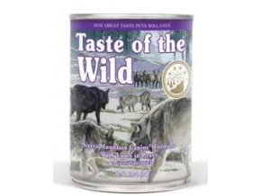 Taste of the Wild konzerva Sierra Mountain 390g