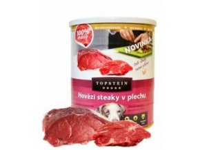 Topstein Hovězí steaky v plechu 800 g