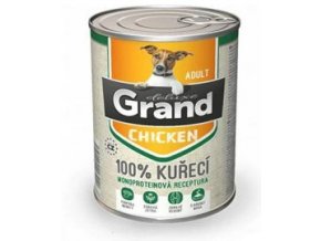 GRAND konz. deluxe pes drůbeží 400g