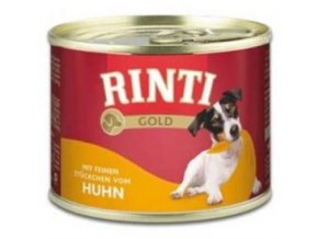 Rinti Dog Gold konzerva kuře 185g