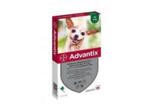 Advantix Spot On 1x0,4ml pro psy do 4kg (1 pipeta)