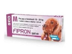 Fipron 134mg Spot-On Dog M sol 1x1,34m