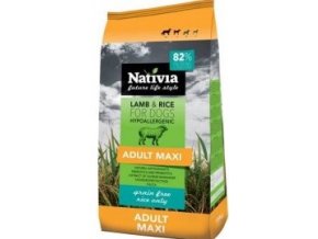 Nativia Dog Adult Maxi Lamb&Rice 15kg