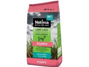 Nativia Dog Puppy Lamb&Rice