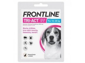 FRONTLINE TRI-ACT spot-on pro psy M (10-20 kg)-1x2ml