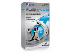 Pestigon Combo 134mg spot-on M střední psi 3x1,34ml